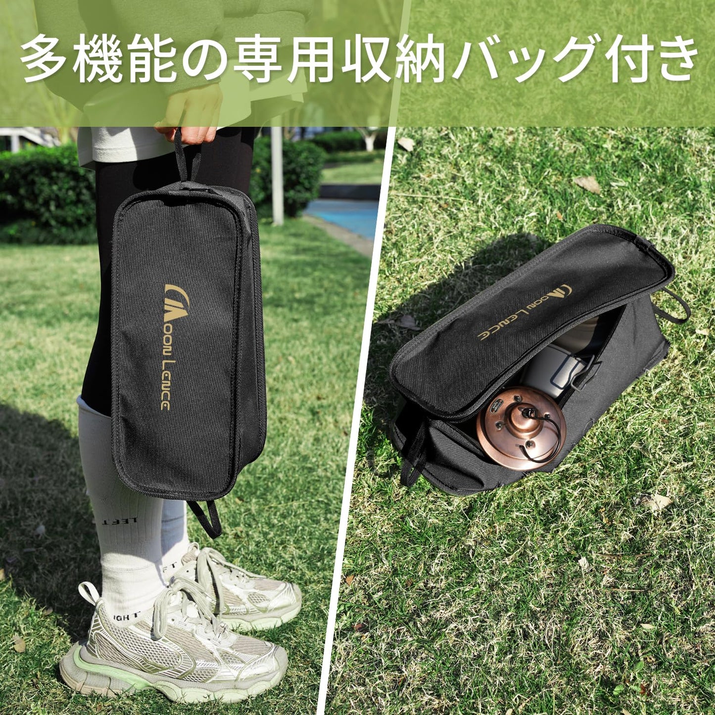 YOYOSTAR 2026 アウトドア チェア 「超ワイド」 2WAY高さ調整可能 キャンプ 椅子 アウトドアチェア キャンプチェア 軽量 折りたたみ コ