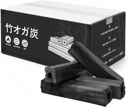 （自社倉庫引取限定価格）竹オガ備長炭 YOYOSTAR 10kg BBQ用 キャンプ用 木炭 オガ炭
