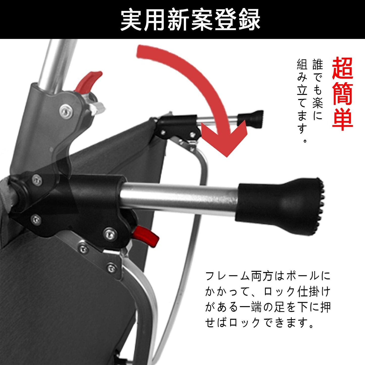 Moon Lence アウトドアベッド キャンプコット 第3代 ハイキング 組立簡易 折りたたみ式 コンパクト キャリーバッグ付き 説明書付き