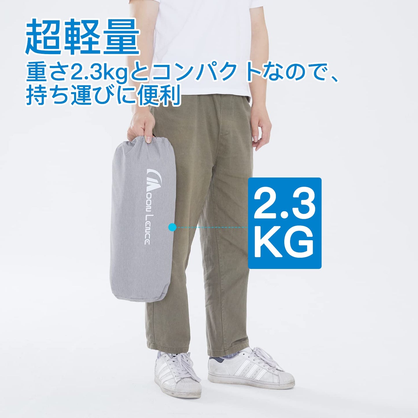 YOYOSTAR 2026 キャンプ コット アウトドアベッド 折りたたみ キャンプベッド 簡易 コンパクト 超軽量 耐荷重160kg 枕*収納ケース*キャ