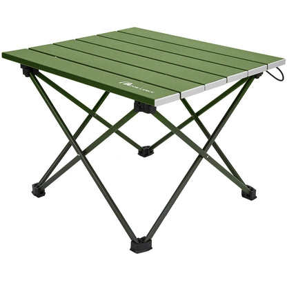 YOYOSTAR 2026 キャンプテーブル アルミ ロールテーブル アウトドア ハイキング BBQ 折りたたみ式 コンパクト 超軽量 収納袋つき