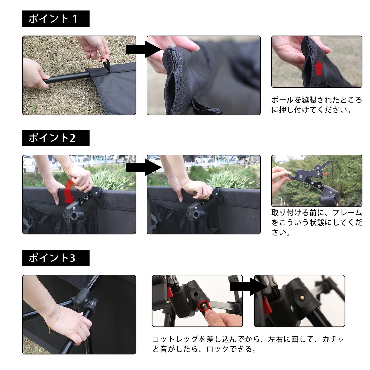 YOYOSTAR 2026 キャンプ コット 第4代 アウトドアベッド ワイド 2WAY ハイ/ロー切替可能 組立簡易 折りたたみ式 コンパクト 防災 キャリ