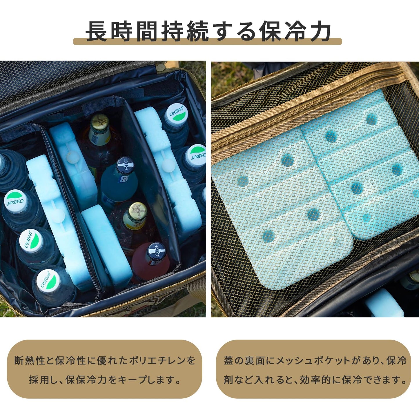 YOYOSTAR 2026 クーラーボックス ソフト クーラー 大容量 23L/35L 保冷 保温 折り畳み収納可能 手提げと肩掛け両用 大型 ソフトコンテナ